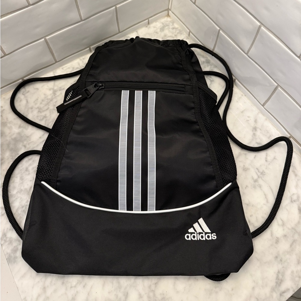 Adidas Black Drawstring Bag